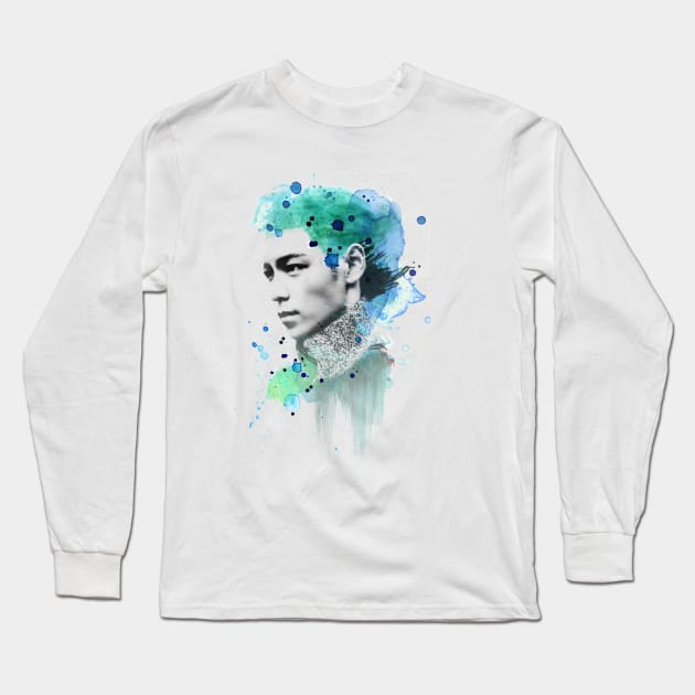 TOP Watercolour Long Sleeve T-Shirt by TDD